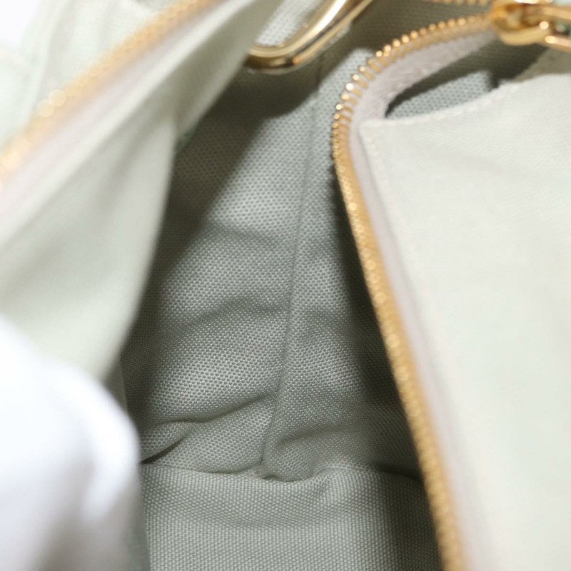 【日本直送】PRADA 藤編手提包 2way Gold Light green Auth ka1577M-22