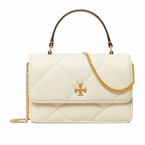 Tory Burch 女士 菱格紋手提斜挎包均碼碼17.5cm*5.5cm*11.5cm