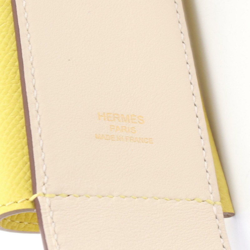 愛馬仕 (HERMES) Bandouliere Kelly 口袋肩帶,Swift Epsom 皮革,金色五金,二手-3