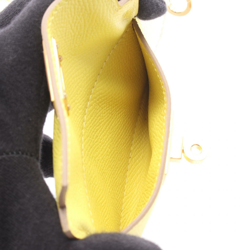 愛馬仕 (HERMES) Bandouliere Kelly 口袋肩帶,Swift Epsom 皮革,金色五金,二手-5