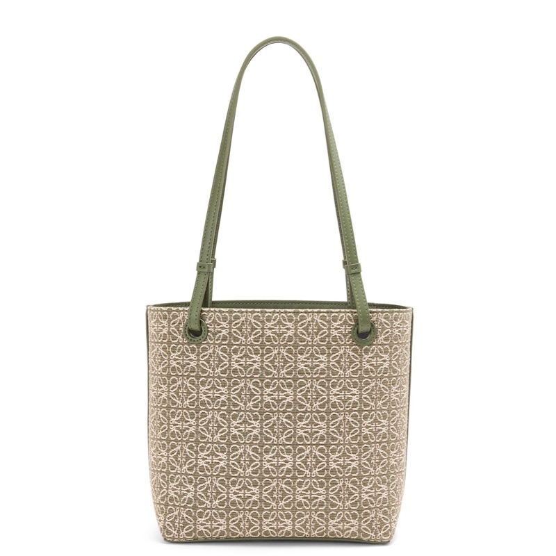 Loewe 女士 Anagram提花單肩包均碼碼常規、26.5×10×21.5CM-4