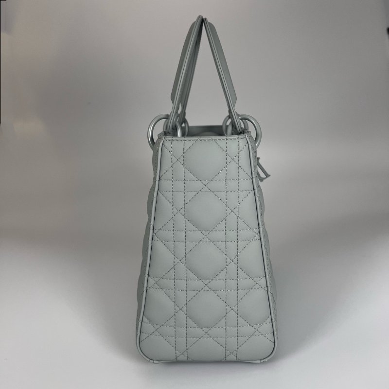 DIOR  霧霾灰 LADY DIOR黛妃包中號-2