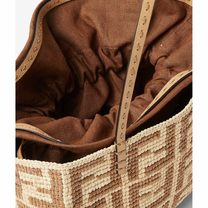 Fendi 女士 小號 Roll 購物袋均碼碼小號、23cm*15cm*19.5cm-4