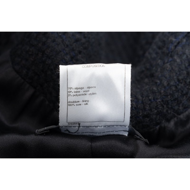 CHANEL香奈兒工藝坊系列花邊粗呢外套-4