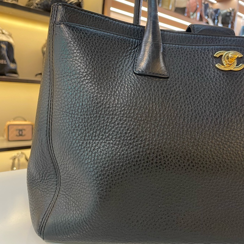 Chanel黑金cerf粗颗粒-8