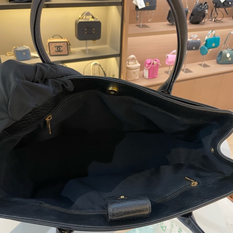 Chanel黑金cerf粗颗粒-15