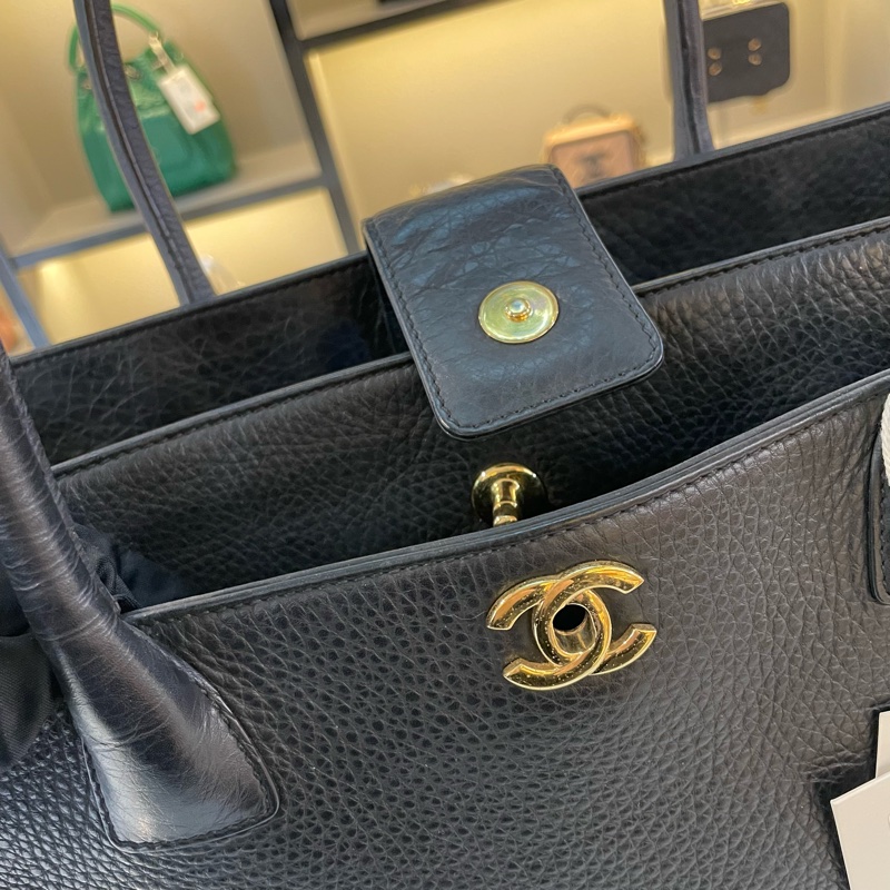 Chanel黑金cerf粗颗粒-18