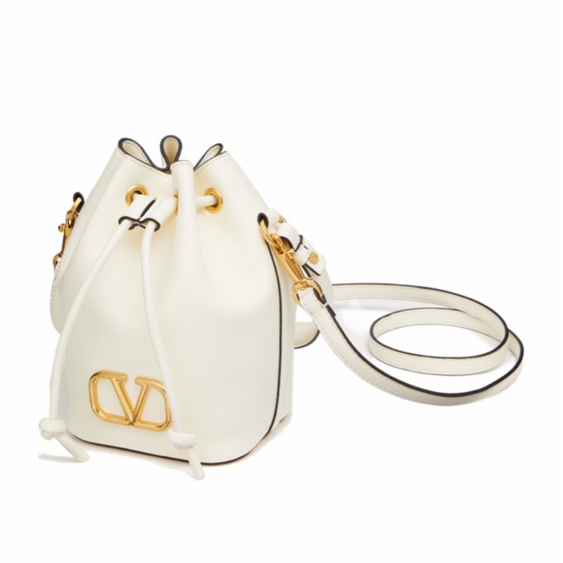Valentino 女士 VLOGO SIGNATURE迷你水桶包均碼碼MINI、12cm*10cm*18cm-4