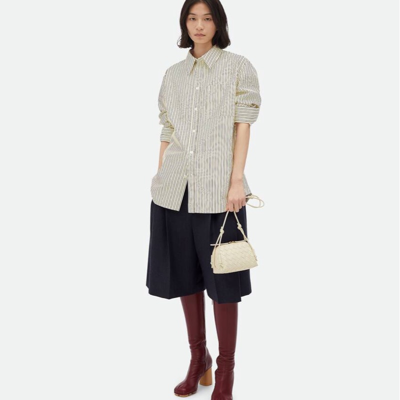 Bottega Veneta 女士 Concert編織圖案單肩包均碼碼常規、18.5cm*8.5cm*11.5cm-4