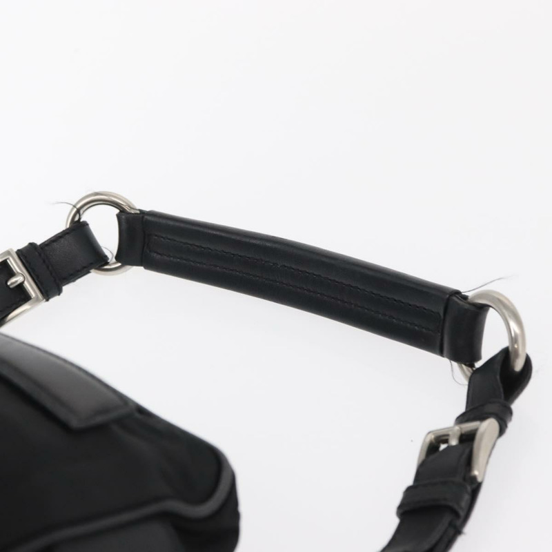 【日本直送】PRADA 肩背包 尼龍 黑色 銀色 正品 SW1931-7