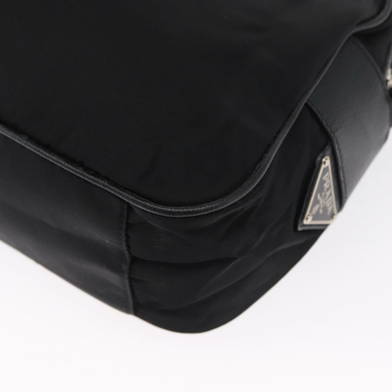【日本直送】PRADA 肩背包 尼龍 黑色 銀色 正品 SW1931-8