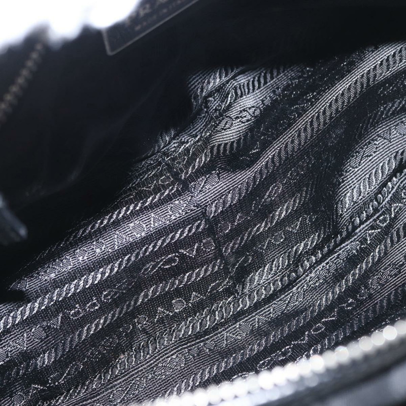 【日本直送】PRADA 肩背包 尼龍 黑色 銀色 正品 SW1931-10