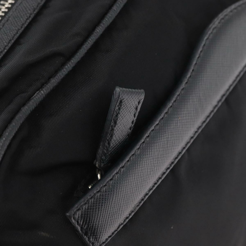 【日本直送】PRADA 肩背包 尼龍 黑色 銀色 正品 SW1931-17