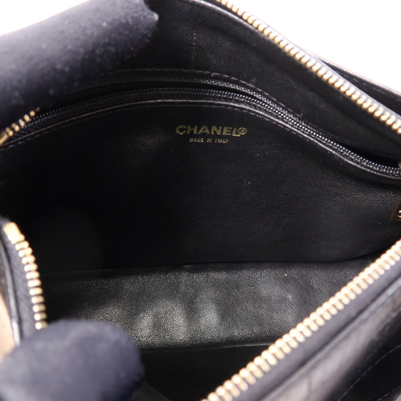 CHANEL 牛皮皮革Mademoiselle Jacket Bag金扣肩背袋-4