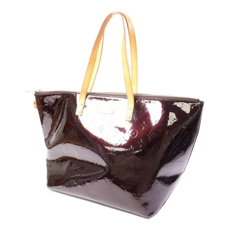 LOUIS VUITTON Monogram Vernis Bellevue GM金扣手挽袋-2