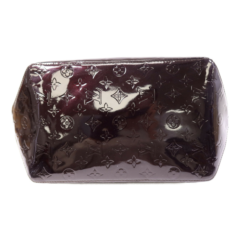 LOUIS VUITTON Monogram Vernis Bellevue GM金扣手挽袋-3