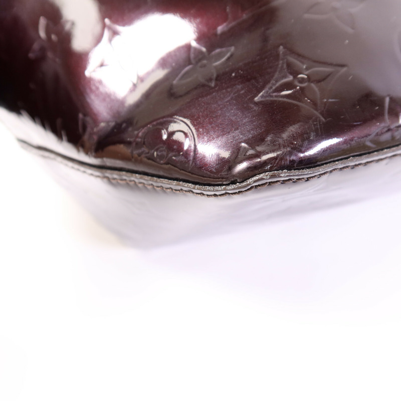 LOUIS VUITTON Monogram Vernis Bellevue GM金扣手挽袋-13