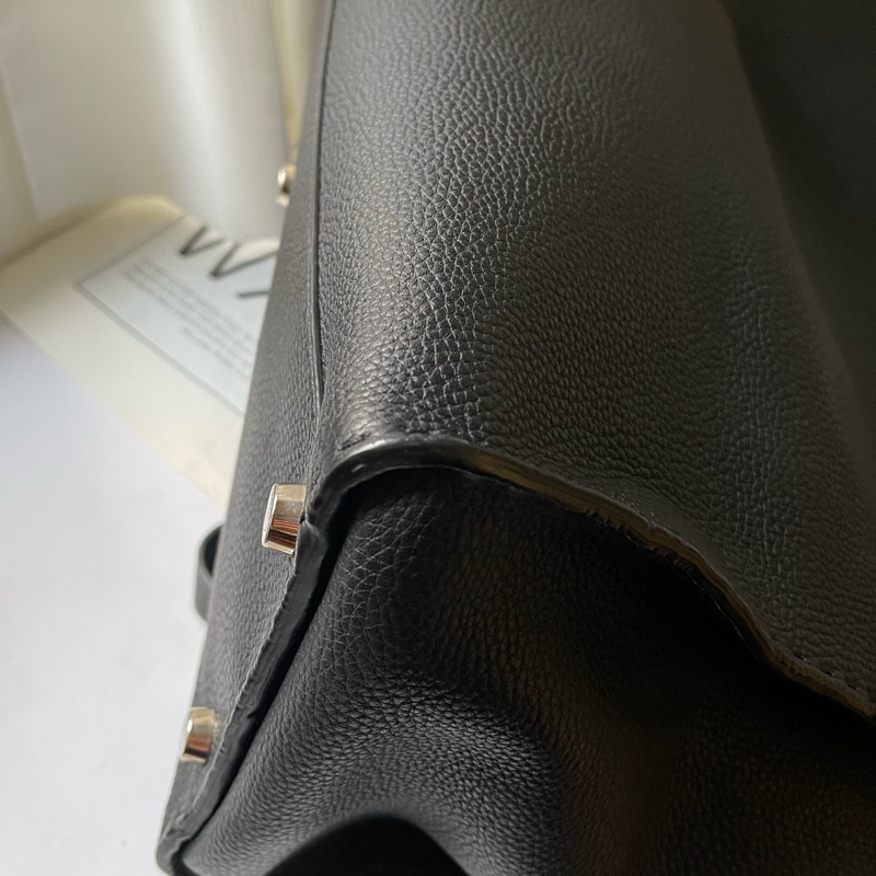 ▪️富貴選物FUGUEI▪️FENDI Peakaboo 男性大號惡魔之眼 黑銀-4