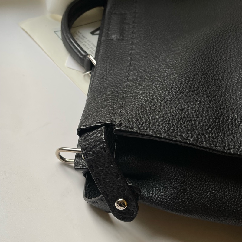 ▪️富貴選物FUGUEI▪️FENDI Peakaboo 男性大號惡魔之眼 黑銀-8