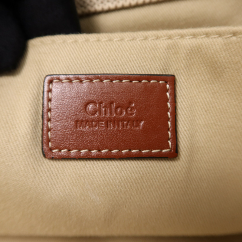 Chloe 帆布Woody Large肩背袋-5