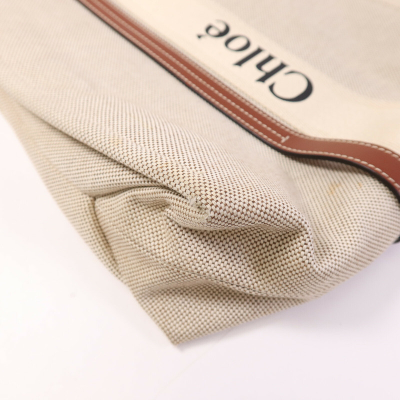 Chloe 帆布Woody Large肩背袋-8