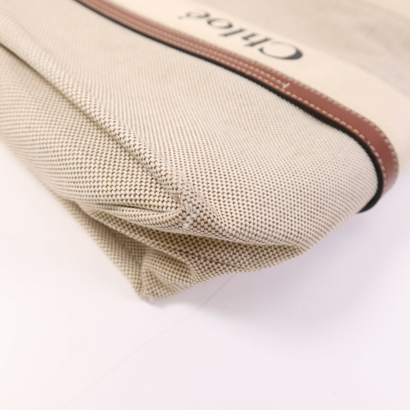 Chloe 帆布Woody Large肩背袋-11