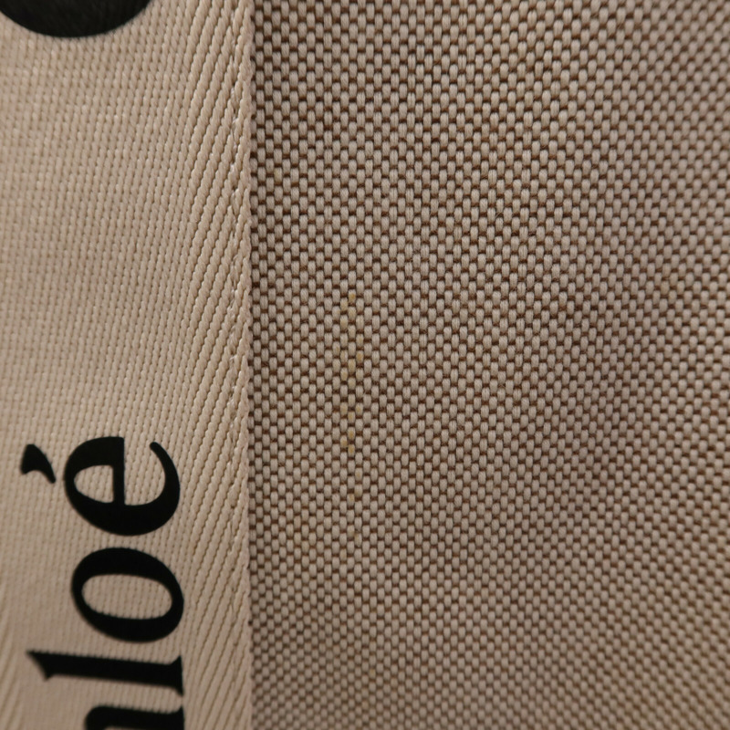 Chloe 帆布Woody Large肩背袋-15