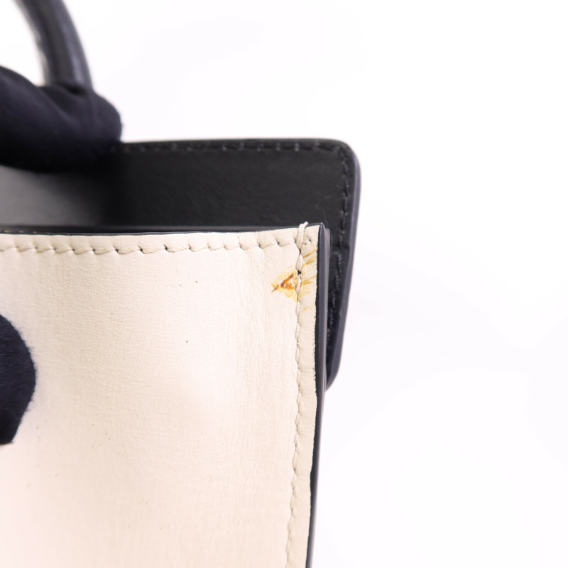 CELINE 牛皮皮革Mini Luggage金扣手挽袋-10