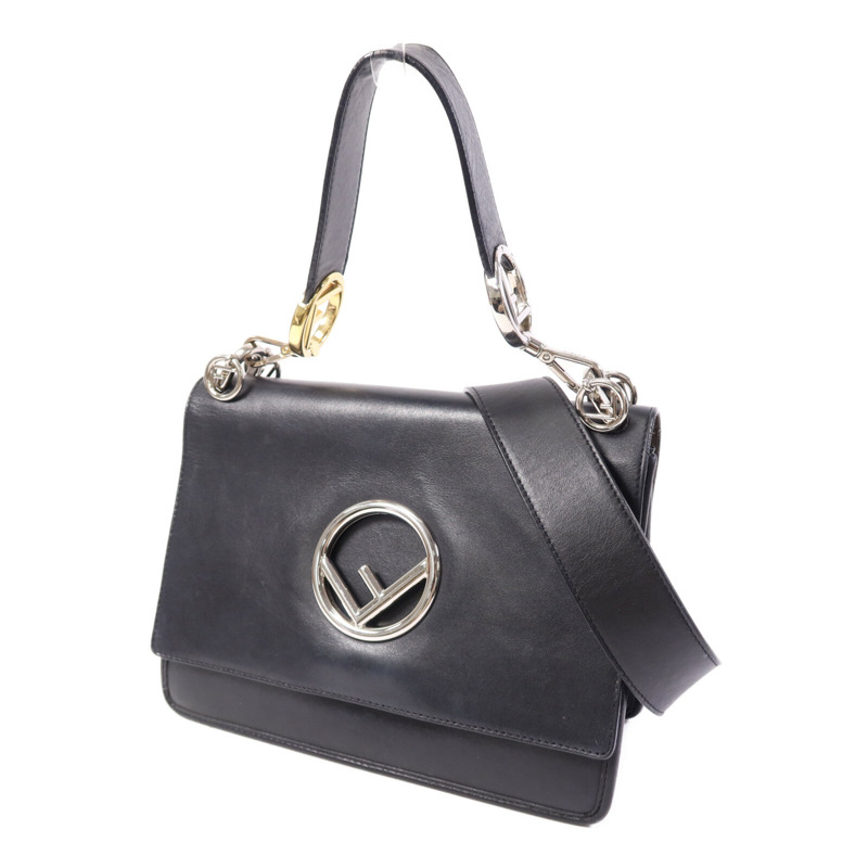 FENDI 牛皮皮革Kan I肩背袋-2