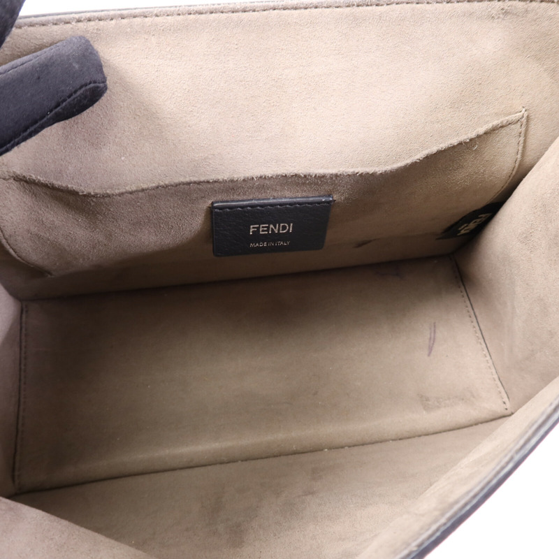 FENDI 牛皮皮革Kan I肩背袋-4