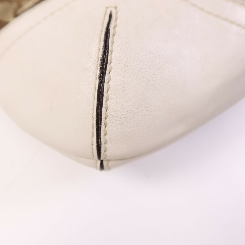 COACH 帆布Soho Hobo銀扣肩背袋-9