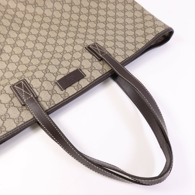 GUCCI 塗層帆布Shoulder Bag銀扣肩背袋-7