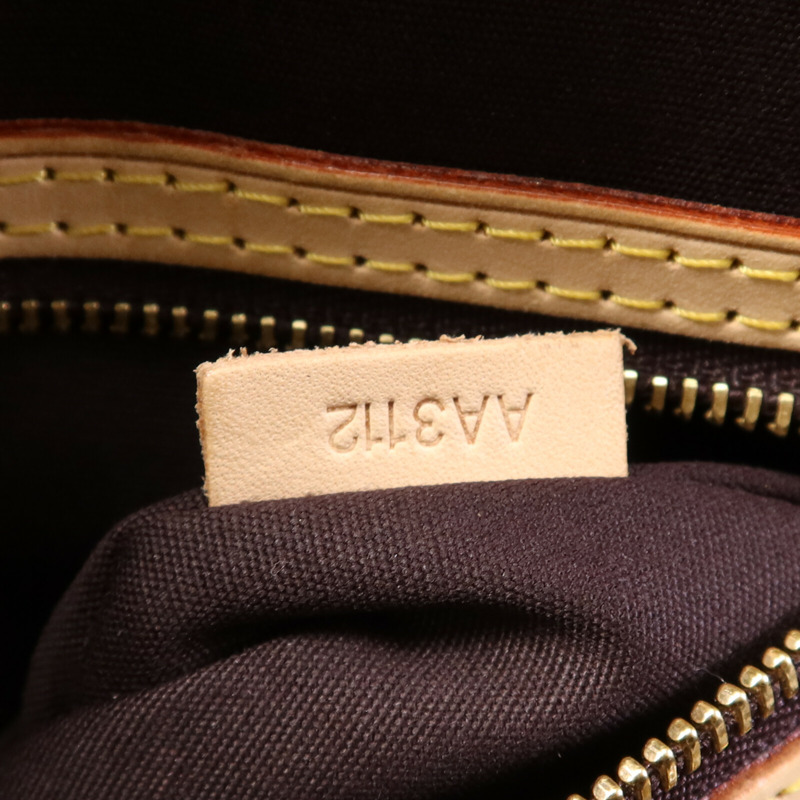 LOUIS VUITTON Monogram Vernis Brea MM金扣手挽肩背兩用袋-7