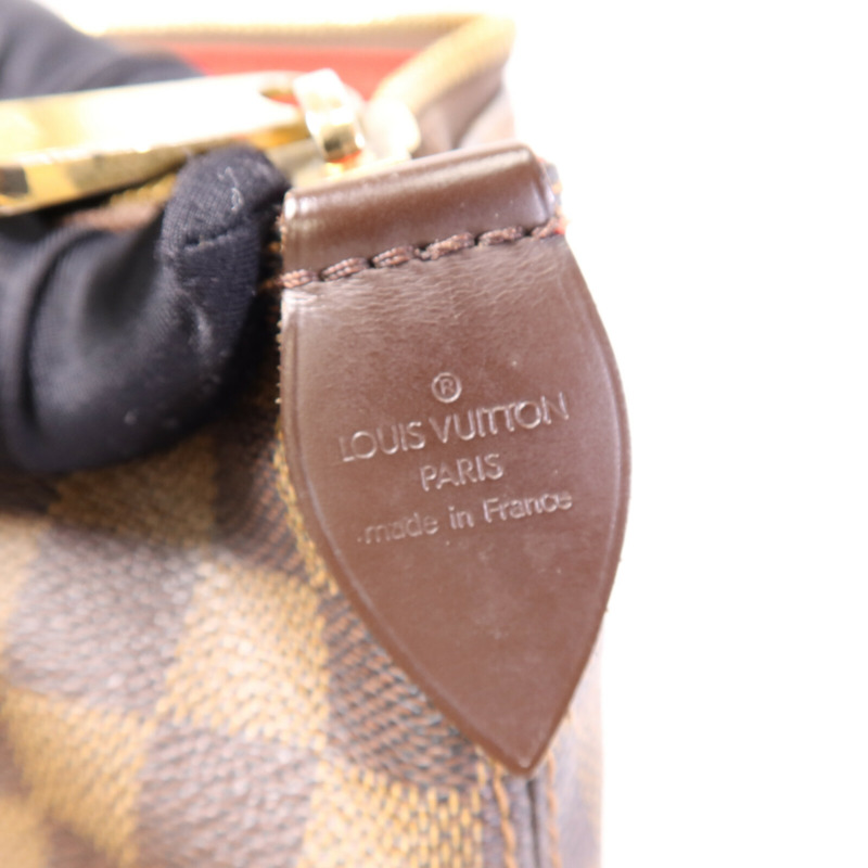 LOUIS VUITTON Damier Saleya GM金扣手挽袋-5