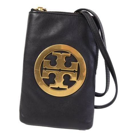 Tory Burch 牛皮皮革Shoulder Bag金扣肩背袋