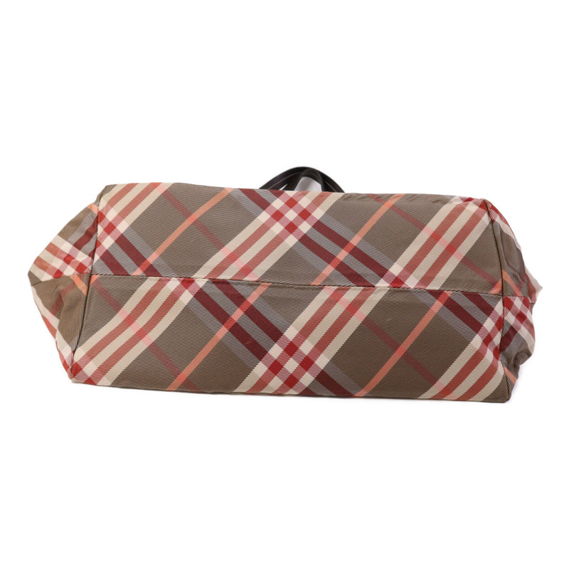 BURBERRY 帆布Tote Bag銀扣手挽袋-3