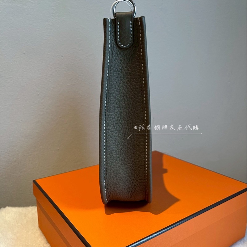 《我有個朋友在代購》愛馬仕mini Evelyne大象灰-3