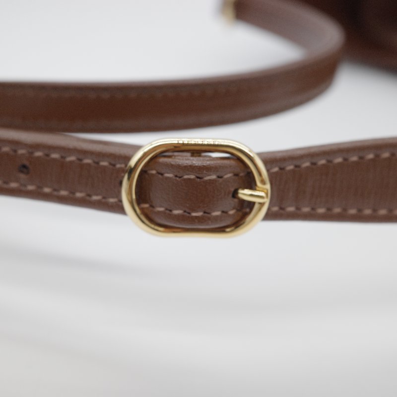 Gucci 古馳 Jackie 1961 mini GG Supreme 米色 深棕塗層帆布 棕色皮革 綠紅織帶 肩背包-16