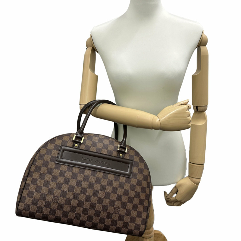 路易威登 Damier Canvas Nolita Ebene 波士頓包 (N41455),棕色,男女。-6