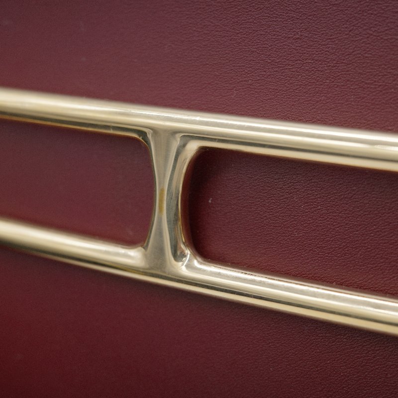 Hermès 愛馬仕 豬鼻子 Roulis 波爾多酒紅 金色 淡金扣 肩背包-17