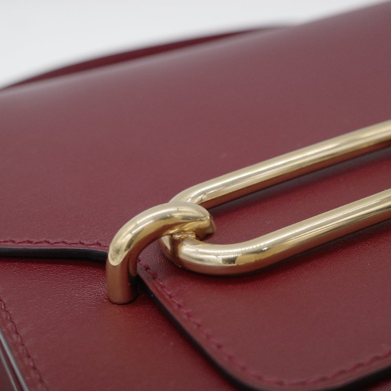 Hermès 愛馬仕 豬鼻子 Roulis 波爾多酒紅 金色 淡金扣 肩背包-18