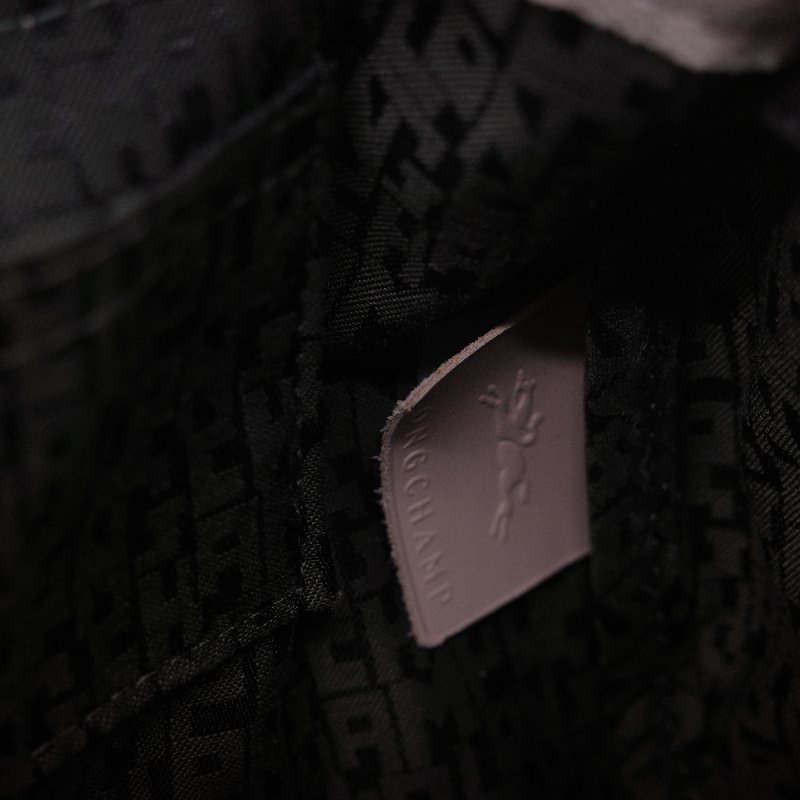 Longchamp 瓏驤 Le Pliage Xtra XS 裸色 粉色 牛皮 收納小包 圓筒斜背包-12