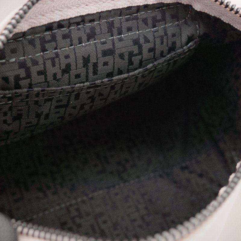 Longchamp 瓏驤 Le Pliage Xtra XS 裸色 粉色 牛皮 收納小包 圓筒斜背包-14