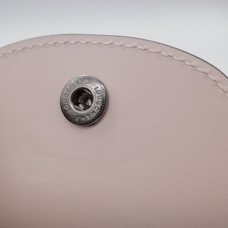 Longchamp 瓏驤 Le Pliage Xtra XS 裸色 粉色 牛皮 收納小包 圓筒斜背包-15