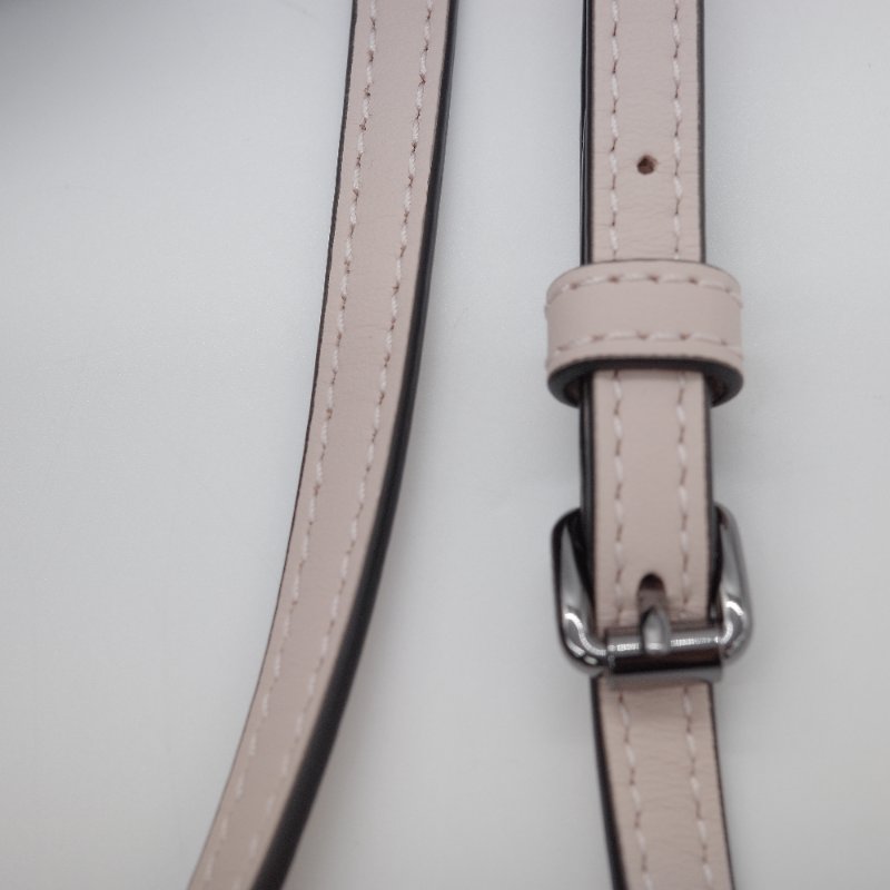 Longchamp 瓏驤 Le Pliage Xtra XS 裸色 粉色 牛皮 收納小包 圓筒斜背包-17