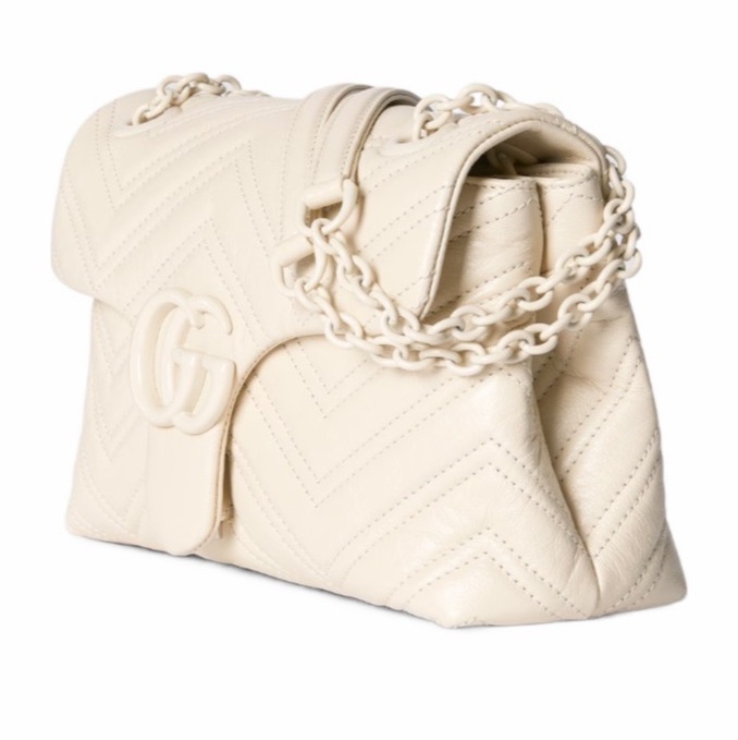 Gucci 女士 GG Marmont 小號單肩包均碼碼小號、23cm*9cm*17cm-3