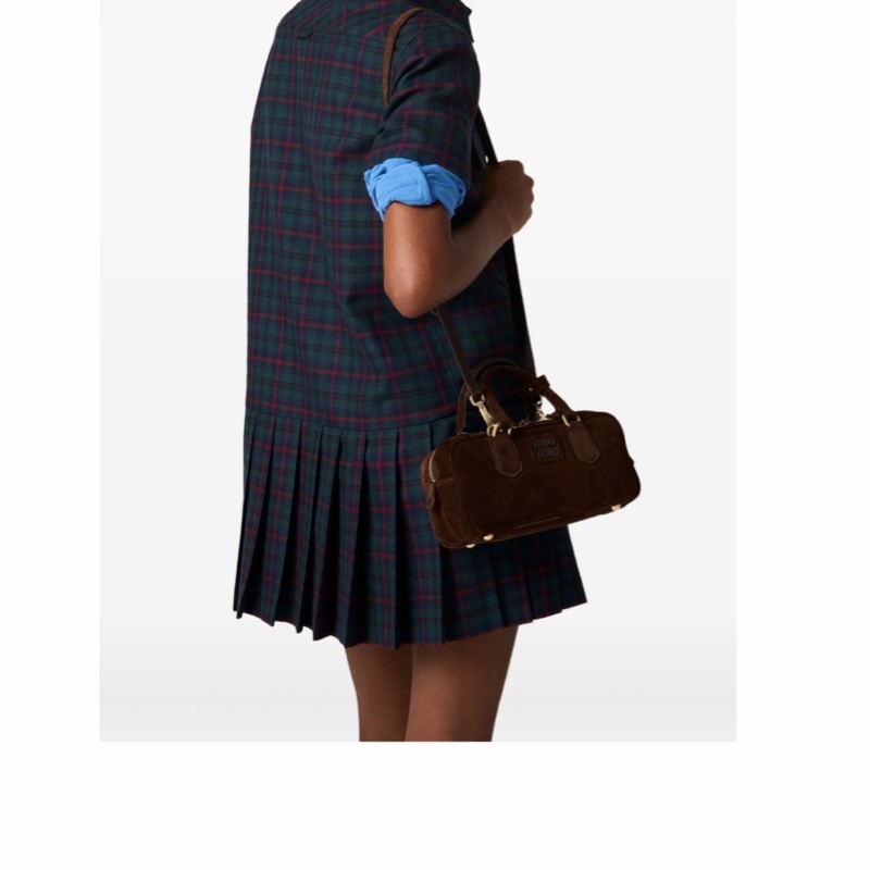 Miu Miu 女士 Arcadie單肩包均碼碼常規、22cm*7cm*10.5cm-2