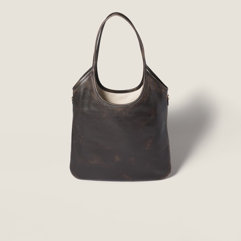 Miu Miu 女士 IVY 皮革手提包均碼碼35cm*40cm-1