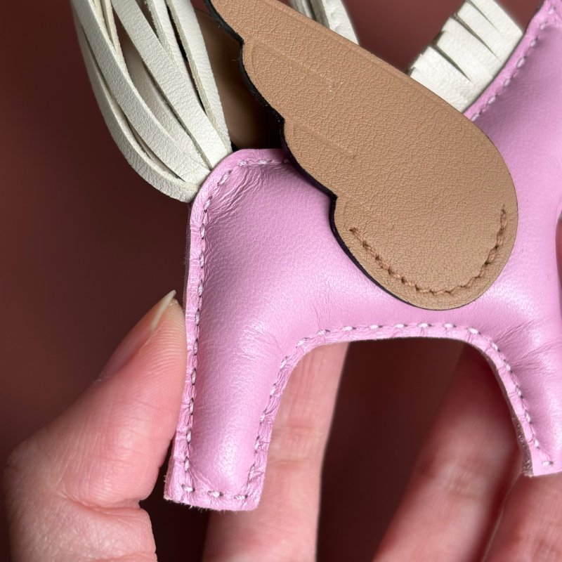 B刻 ::HERMES:: Rodeo Pegase 粉/棕色 小飛馬 PM-3