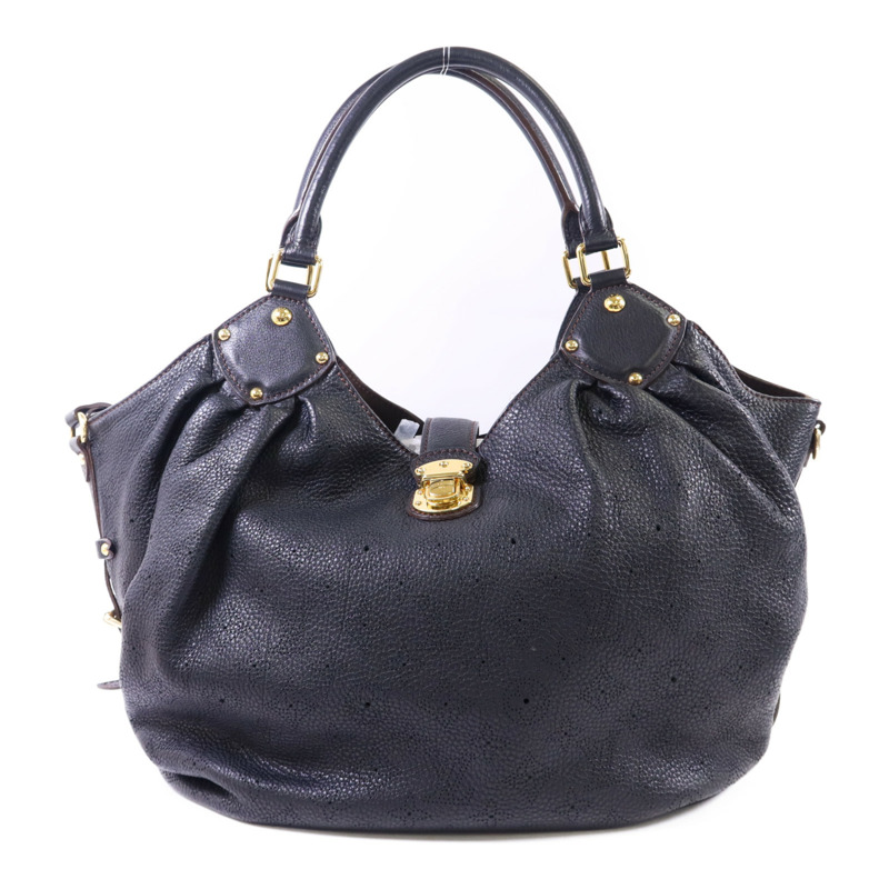 LOUIS VUITTON Mahina Leo L金扣肩背袋-0
